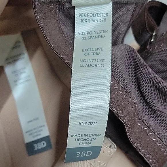 Lucky Brand Women's Beige and Brown Bra - Picture 7 of 7